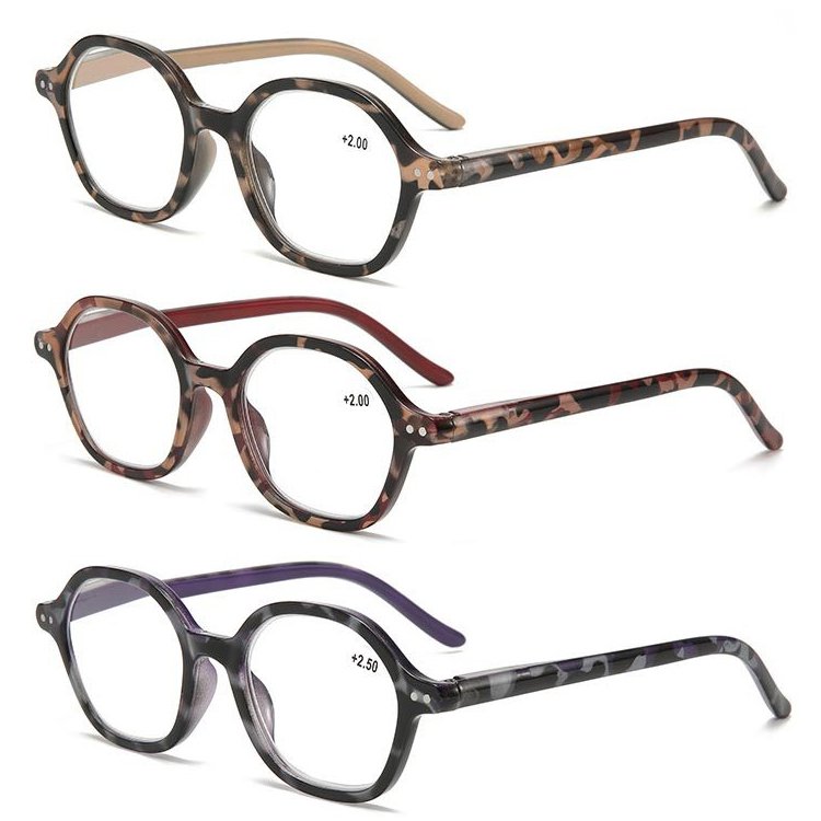 べっ甲樹脂フレーム老眼鏡