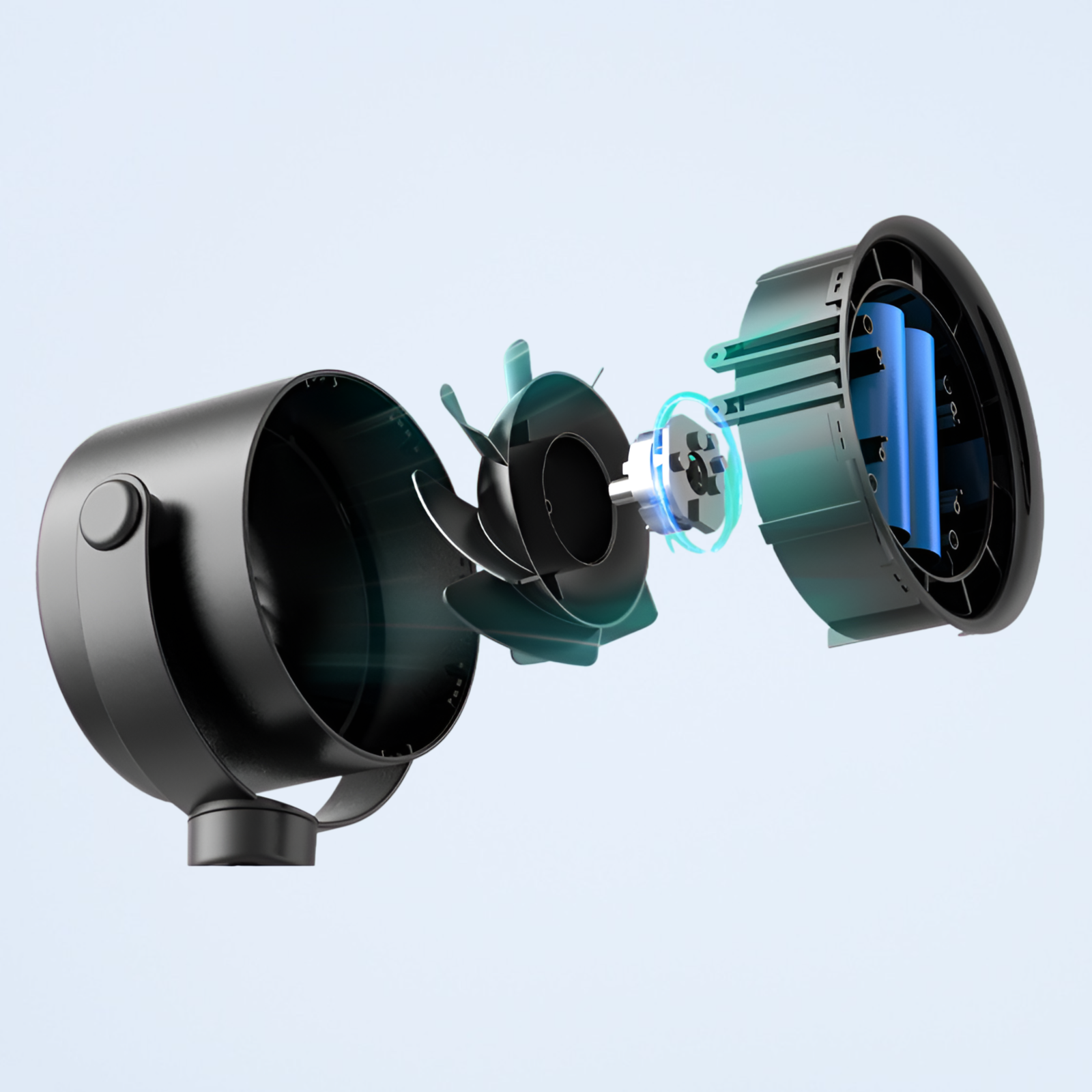 タコファンポータブルファン