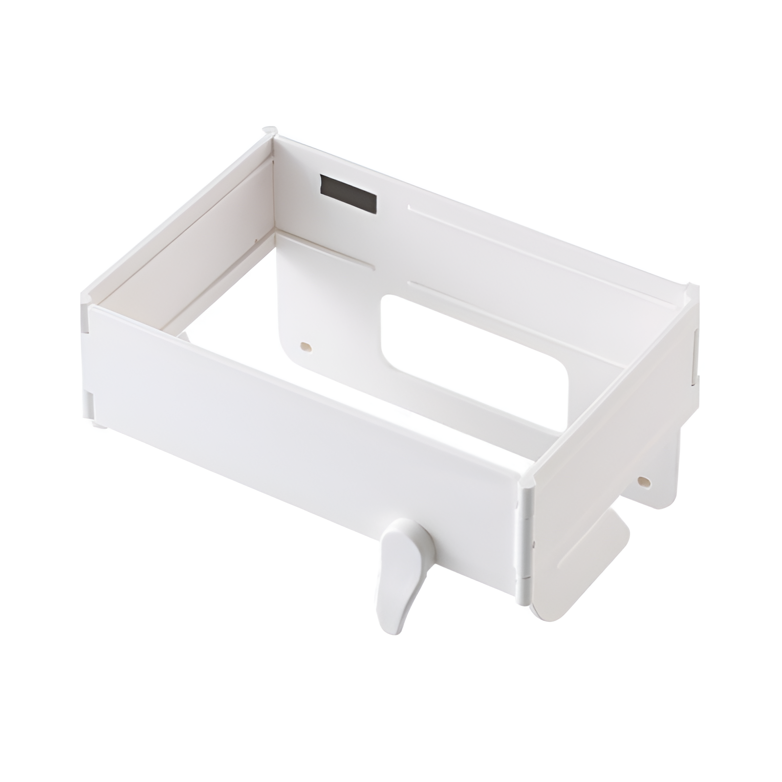 壁掛け式折りたたみ式ゴミ箱ラック 家庭用キャビネットドア バスルーム キッチン デスクトップ 折りたたみ式収納 ゴミ袋ホルダー