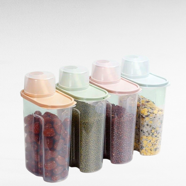 食品グレードの防湿密封米バケツ