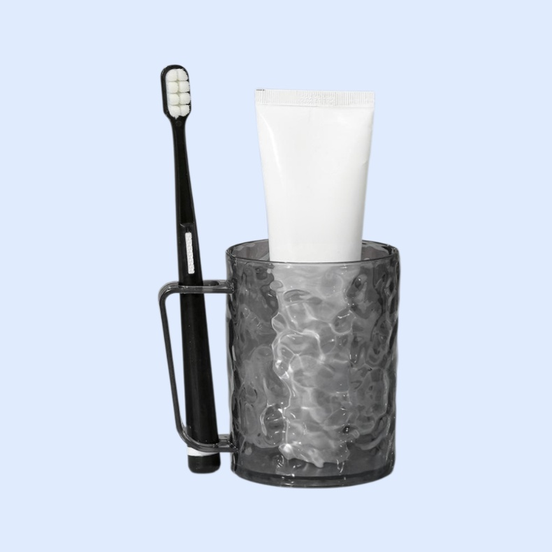 빙하 패턴 구강세정 컵