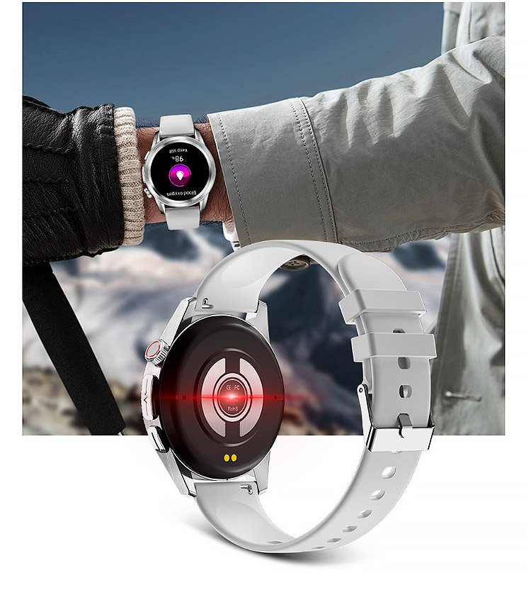 남녀 공용 Watch4 Pro 스마트워치 착용 샷