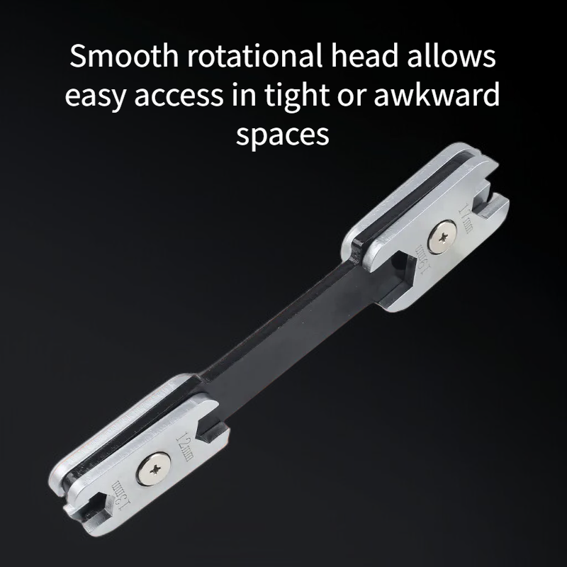360-degree rotatable adjustable eight-in-one wrench