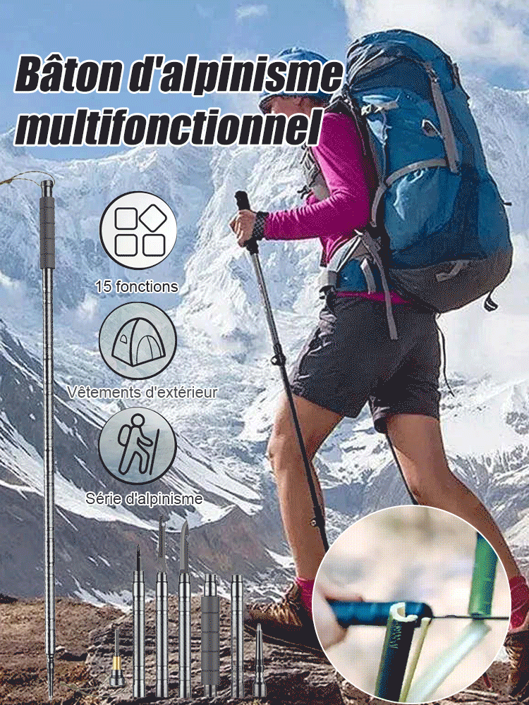 Outils d'alpinisme multifonctionnels