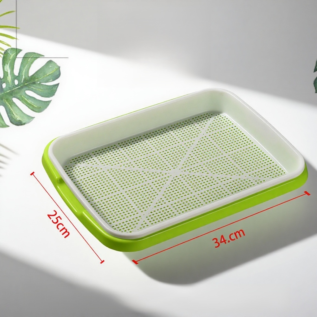 Domácí bezpůdní hydroponický sadbový tác na zeleninu