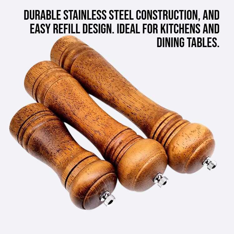 Manual pepper grinder