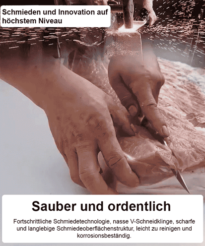 Handgeschmiedete Küchenutensilien