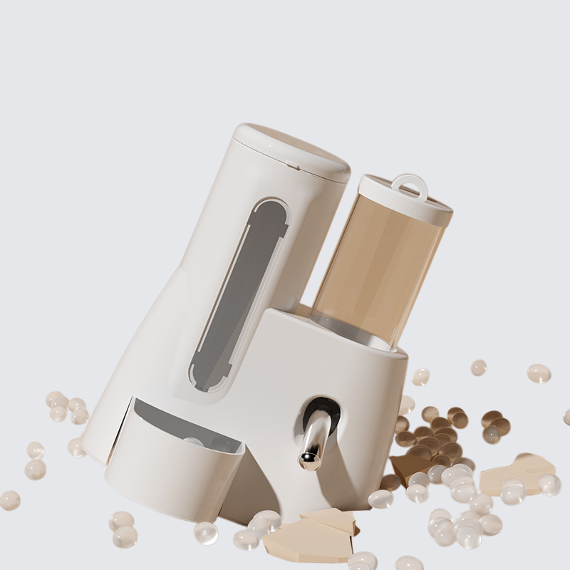 倉鼠餵食器自動飲水金絲熊水壺食盆二合一