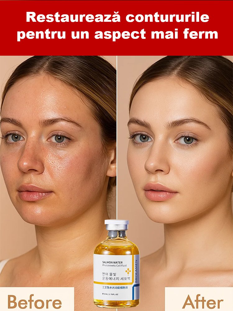 Serum de somon cu apă anti-riduri
