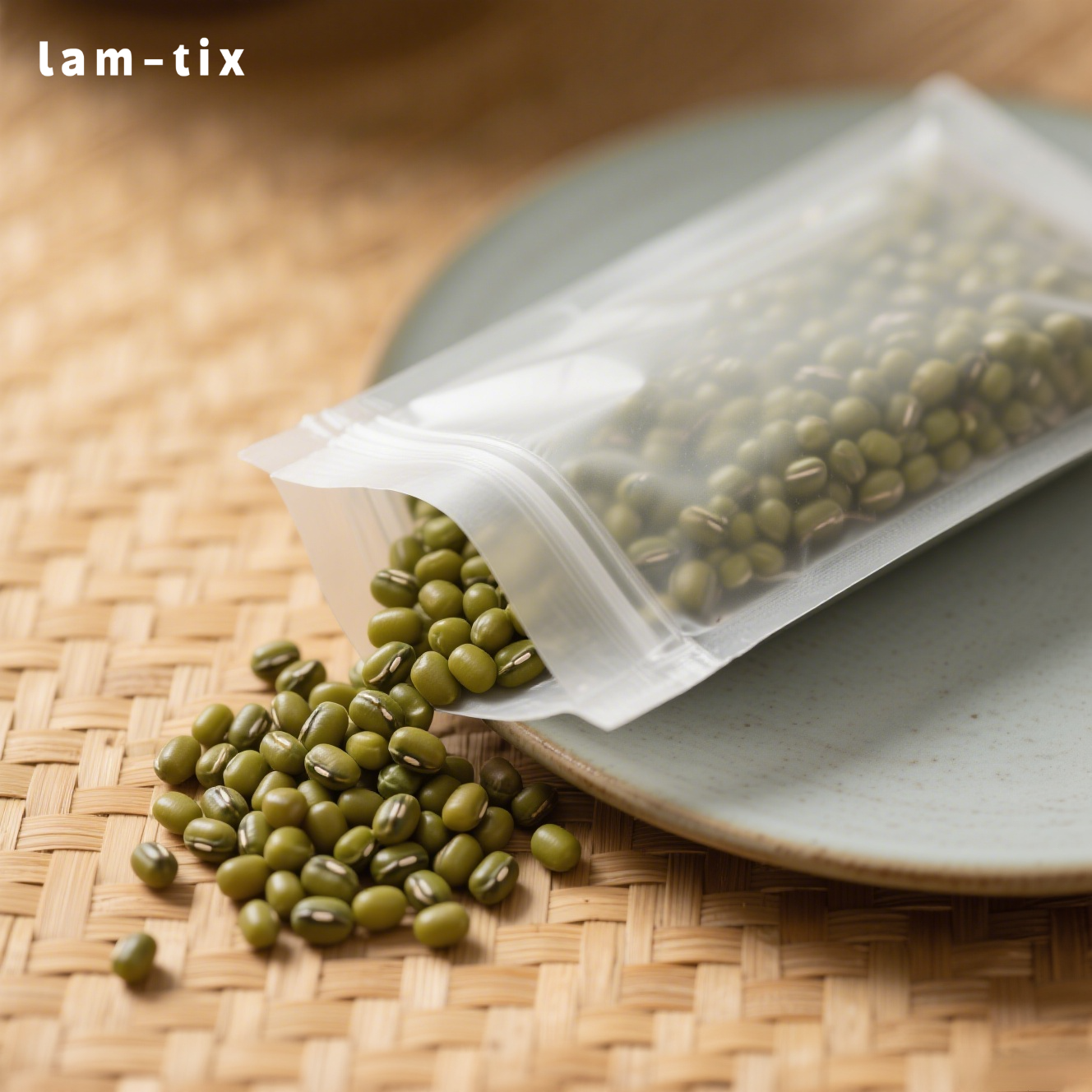 500 γρ. φασόλια mung ολικής αλέσεως, εύκολα στο μαγείρεμα