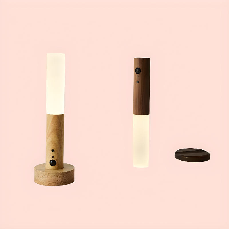 인체 감지 LED 충전식 수면등