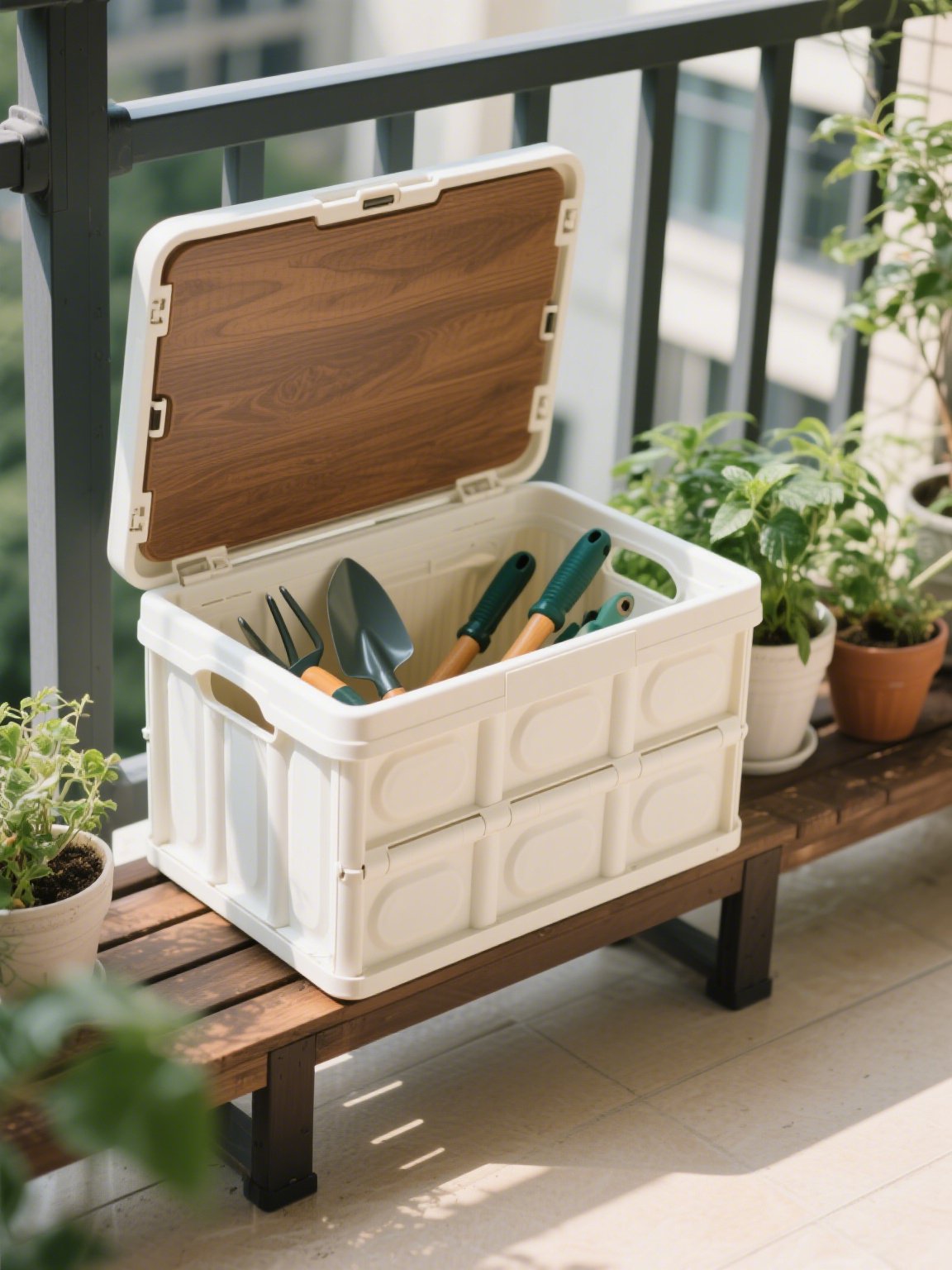 積み重ね可能な特大収納ボックス