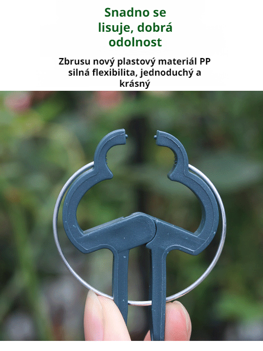  Zahradní upevňovací spona