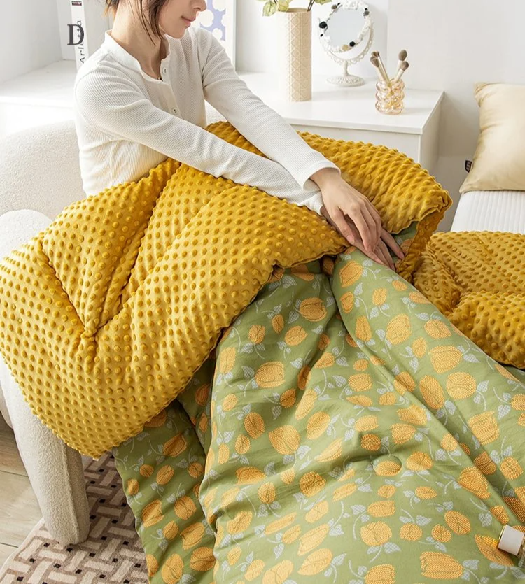 ギフトにも最適な花柄ふわふわ掛け布団