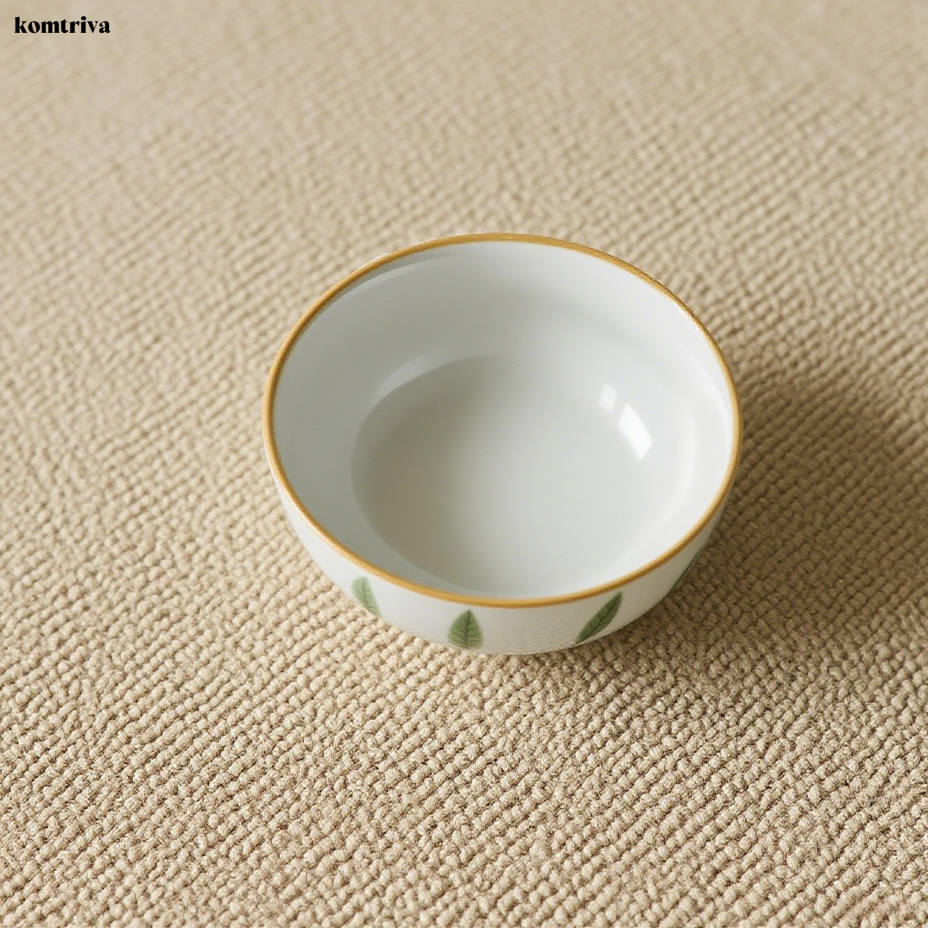 シンプルな陶器ボウル（10個入り）