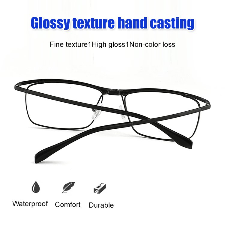 Titanium upper flip presbyopes for near and far use