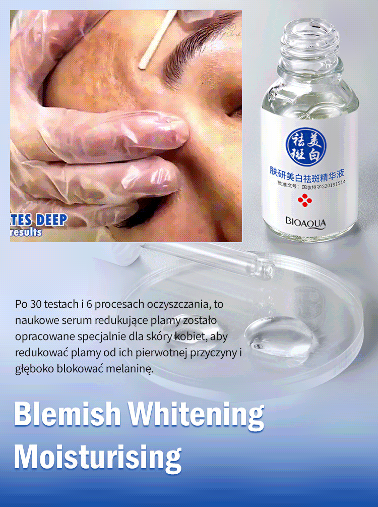 Rozjaśniające serum punktowe