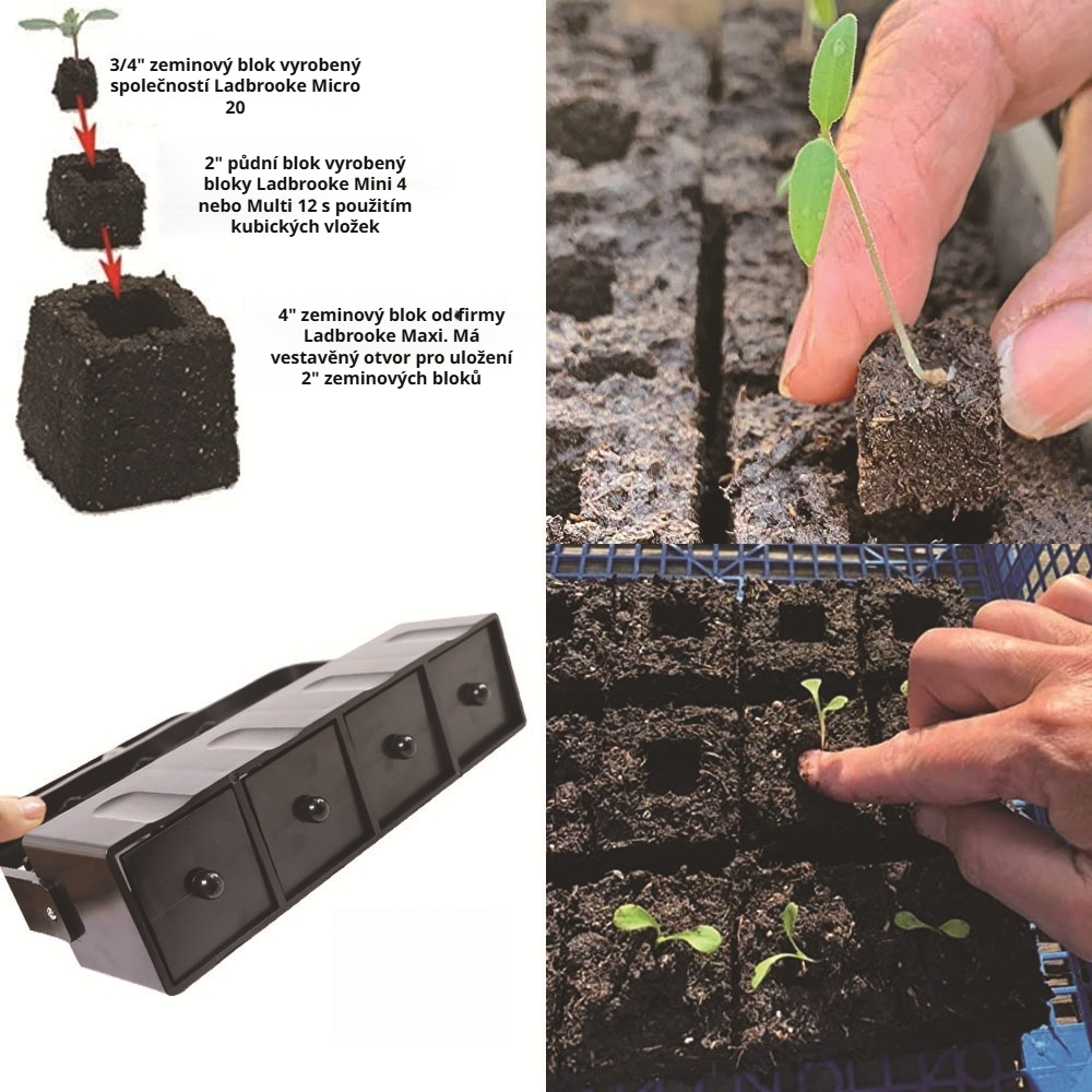 Půdní bariéra v rolích připravená k použití