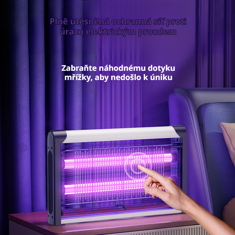 UV lapač komárů s více funkcemi 