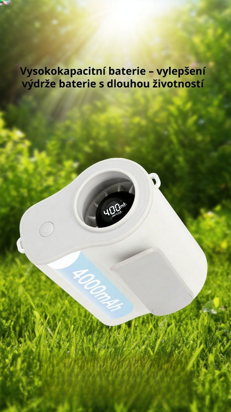 Turbo ventilátor na opasek - ideální na cestování