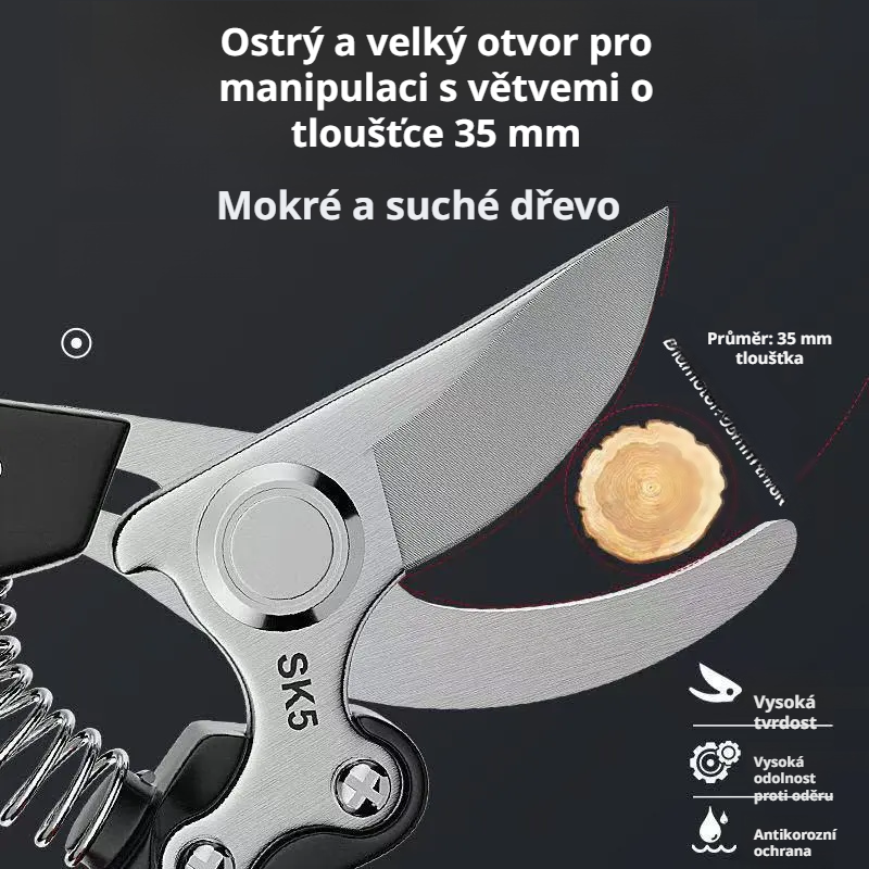 Zahradnické nůžky na stříhání venkovních rostlin