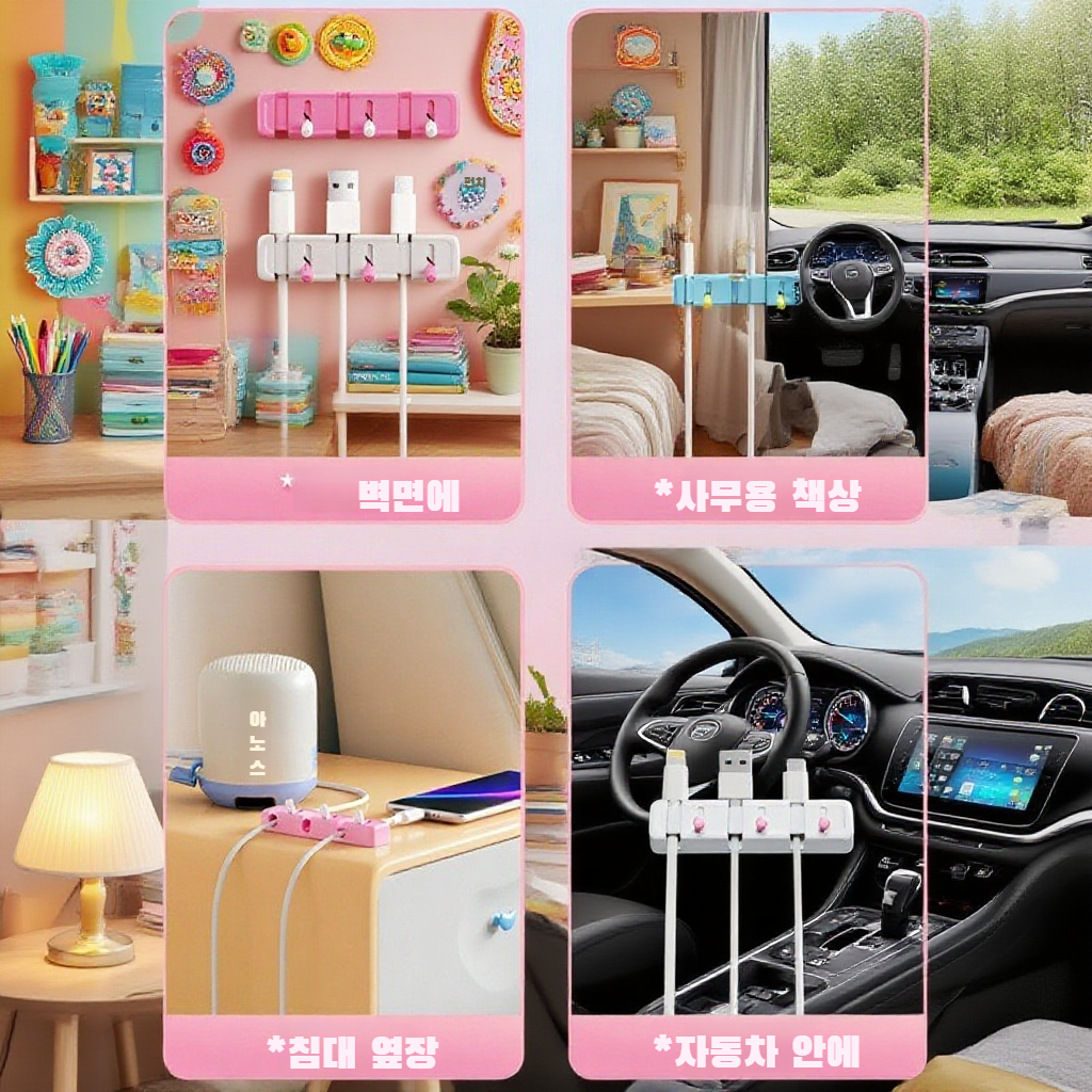 삼연 스위치 조이스틱 데이터 케이블 고정기