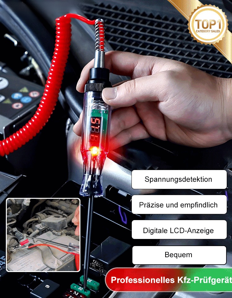 Professioneller Autoinspektionsstift
