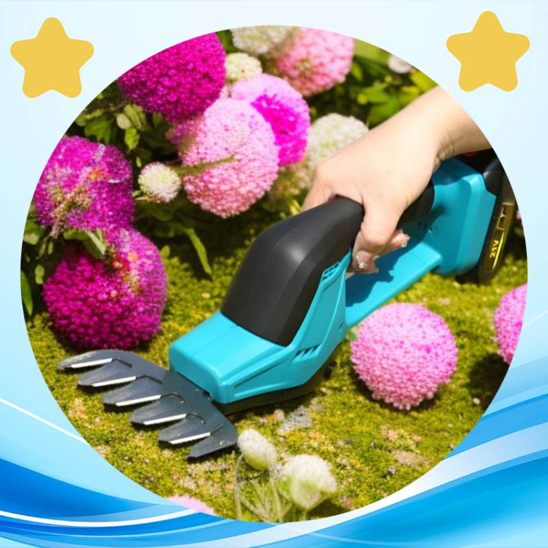 무선 이중 기능 전동 울타리 가위