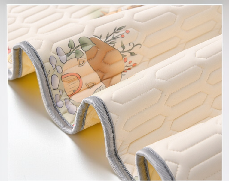 프린트 라텍스 돗자리 3종 세트, 두께 선택 가능