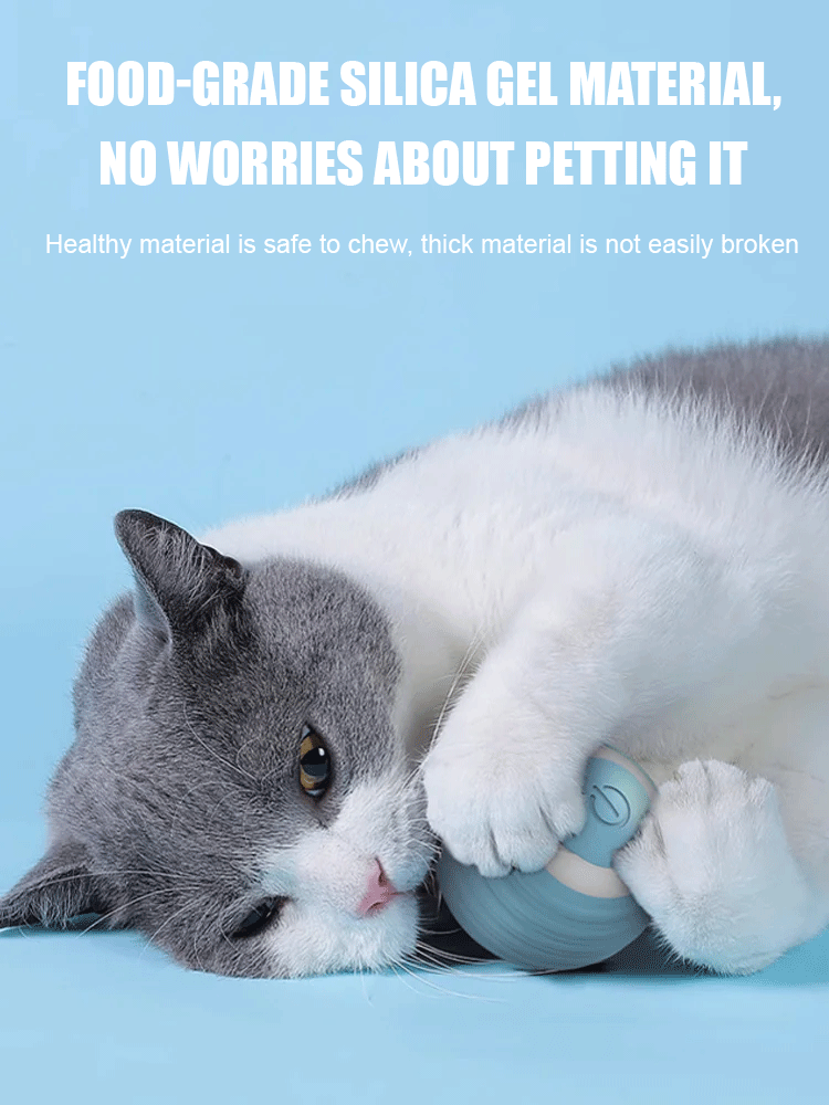 Pet cat smart electric rolling ball