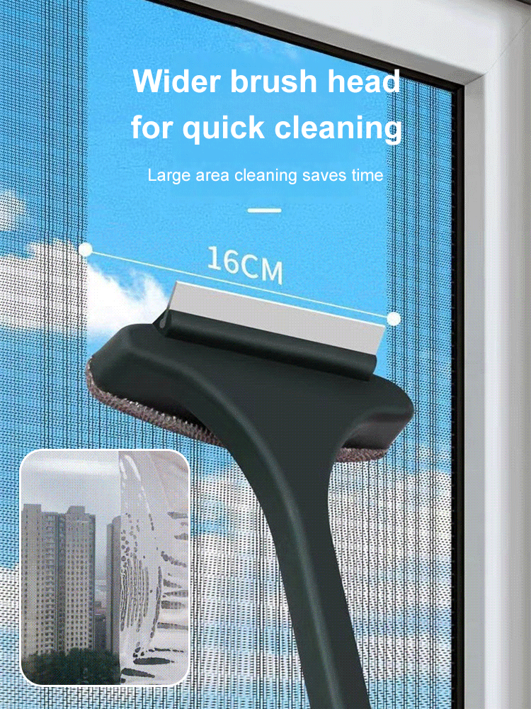 Multi-functional household 2-in-1 screen cleaning brush