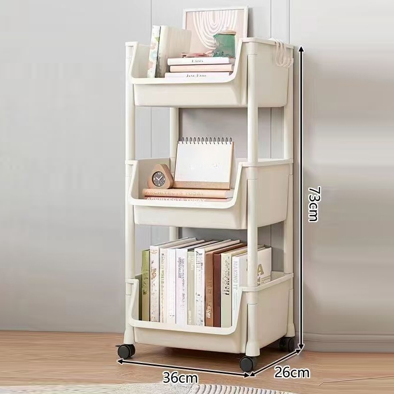 キャスター付き収納ラック