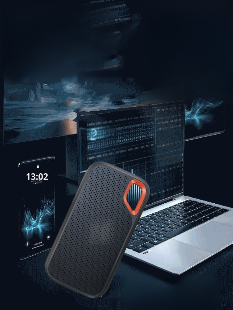 High-speed solid-state mobile hard drive