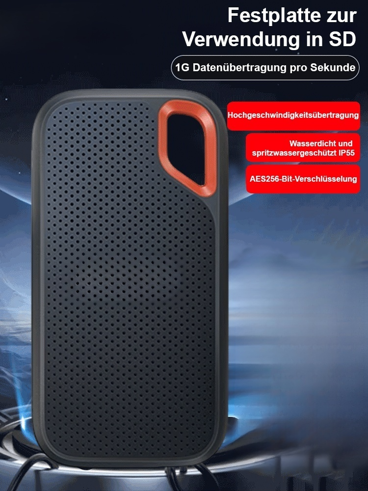 Mobile Hochgeschwindigkeits-Solid-State-Festplatte