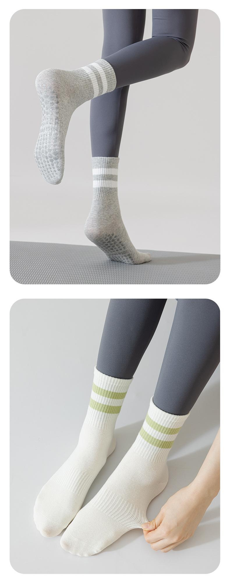 요가 및 필라테스에 적합한 논슬립 양말