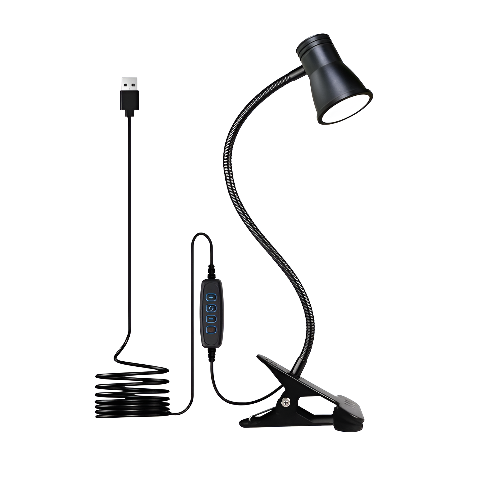 クリップライト LED 調光 調色 卓上ライト クリップ USB 読書灯 クリップ 充電式 3段階調色 10段階調光 省エネ 目に優しい 簡単操作 360度角度調節 LED 読書/勉強/仕事/卓上/ベ
