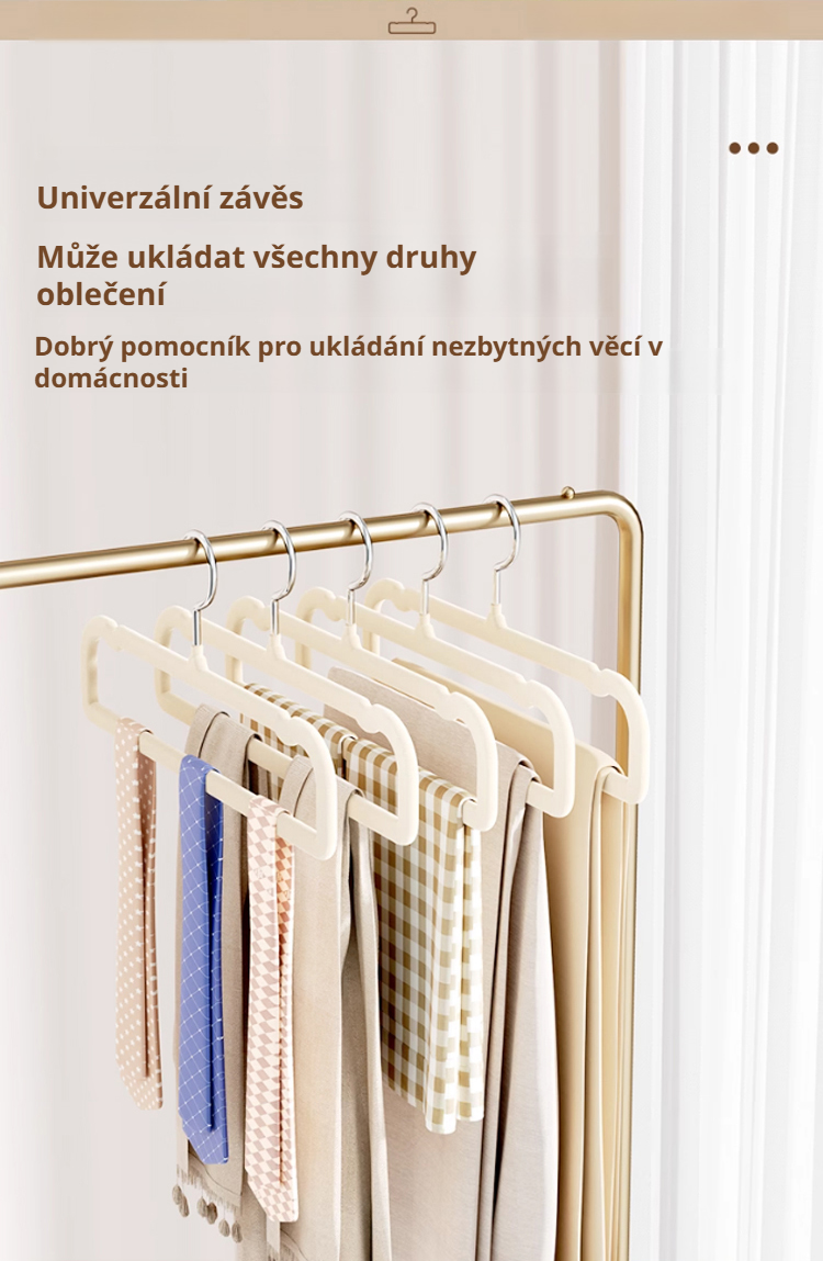 Moderní design věšáku do každé domácnosti