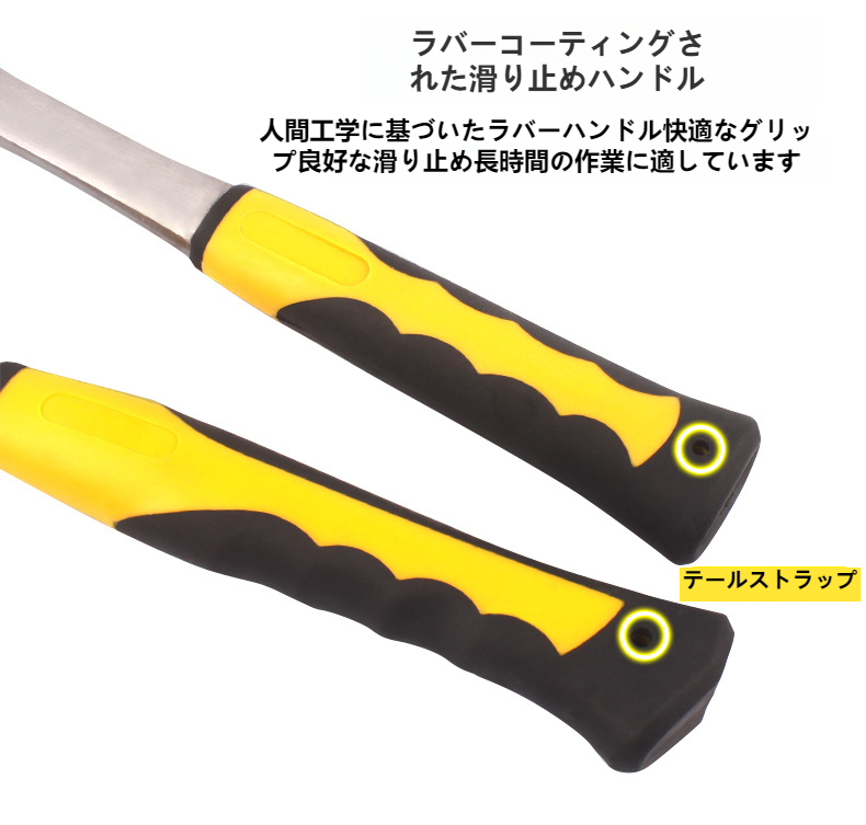 建設現場で活躍する地質ハンマー