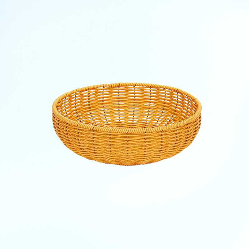 주방 간식 빵과 과자 보관용 원형 트레이