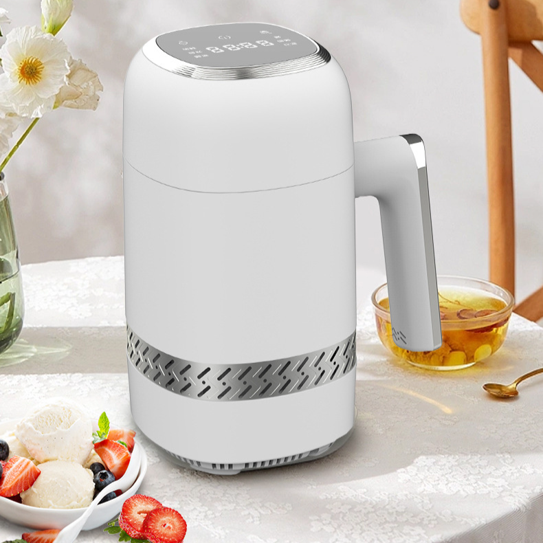 ホーム 小さい理性的なアイスクリーム機械円錐形の自動半導体の冷却のアイスクリーム機械用具を作るフルーツのアイスクリーム