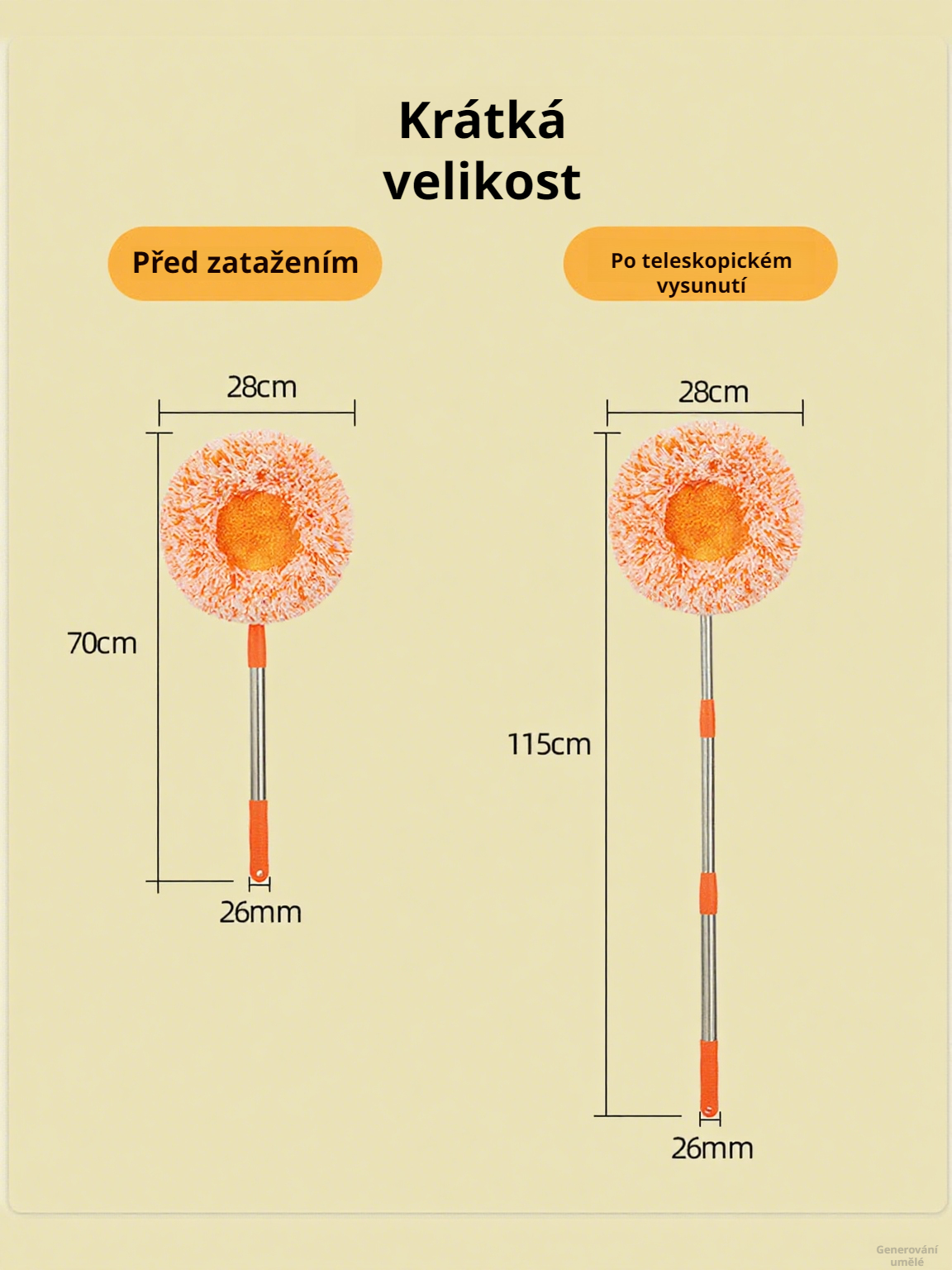  Multifunkční slunečnicový prachový mop