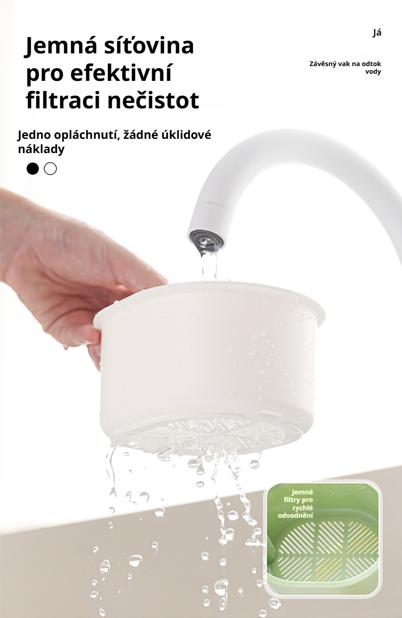 Multifunkční odkapávací police do domácnosti