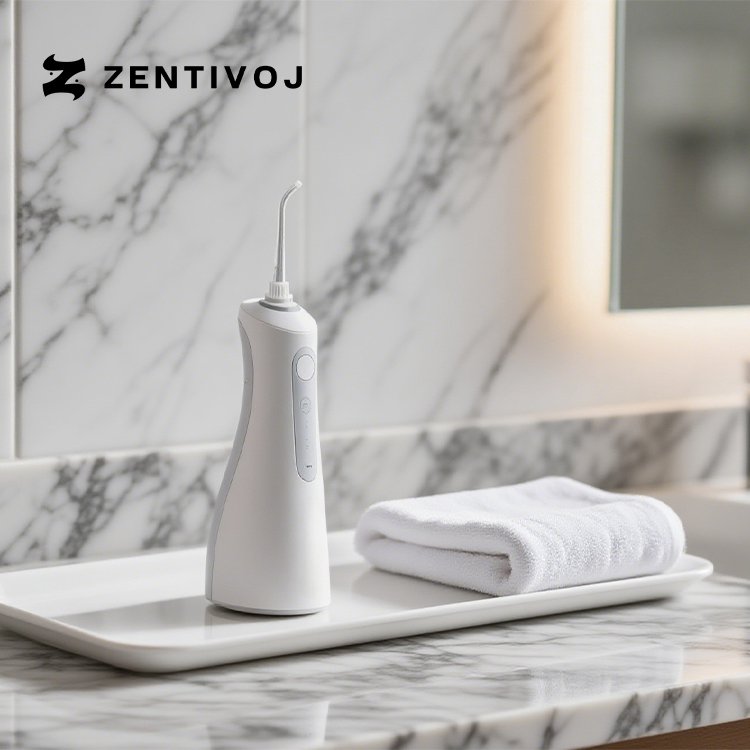便攜式家用電動沖牙器外觀展示