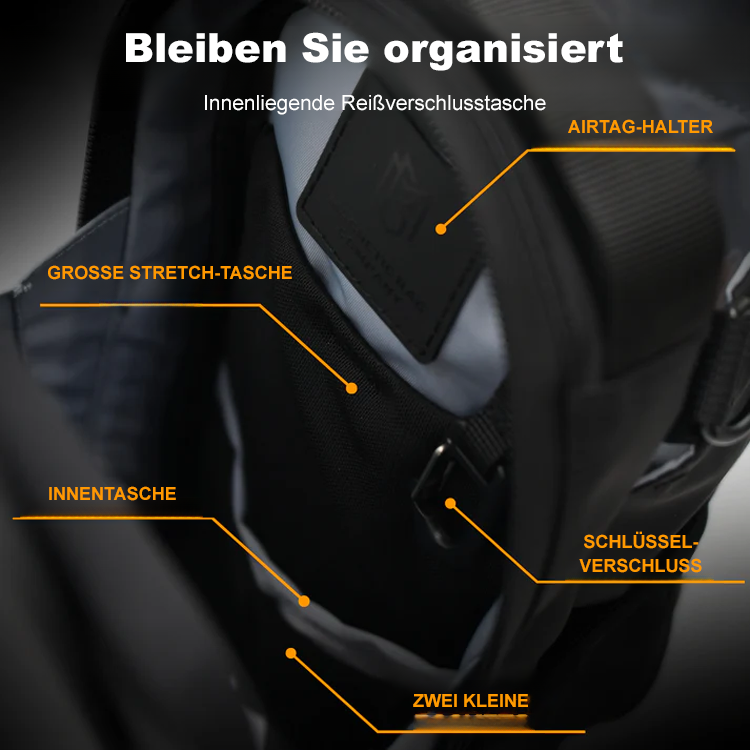 Magnetische Fitness-Wasserbechertasche mit großem Fassungsvermögen