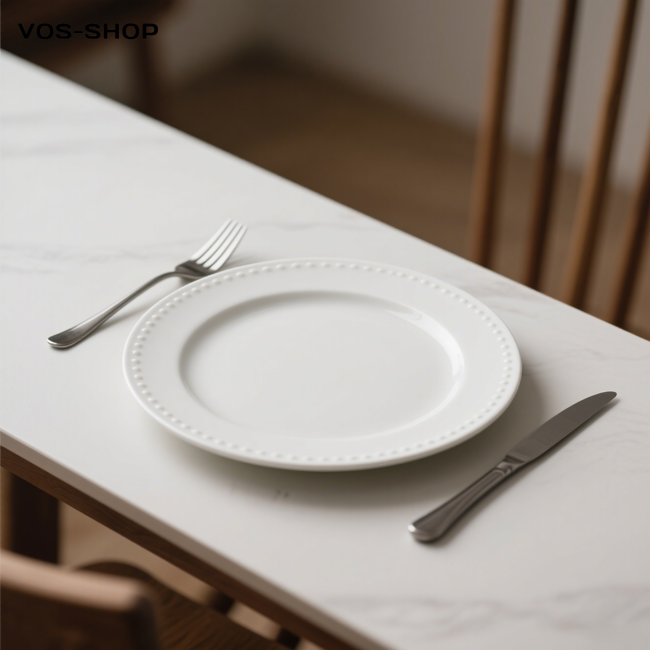 白色盤密胺餐具圓盤