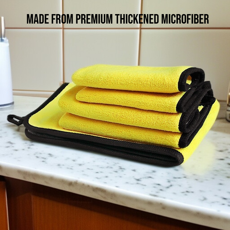 Thickened car wash towel