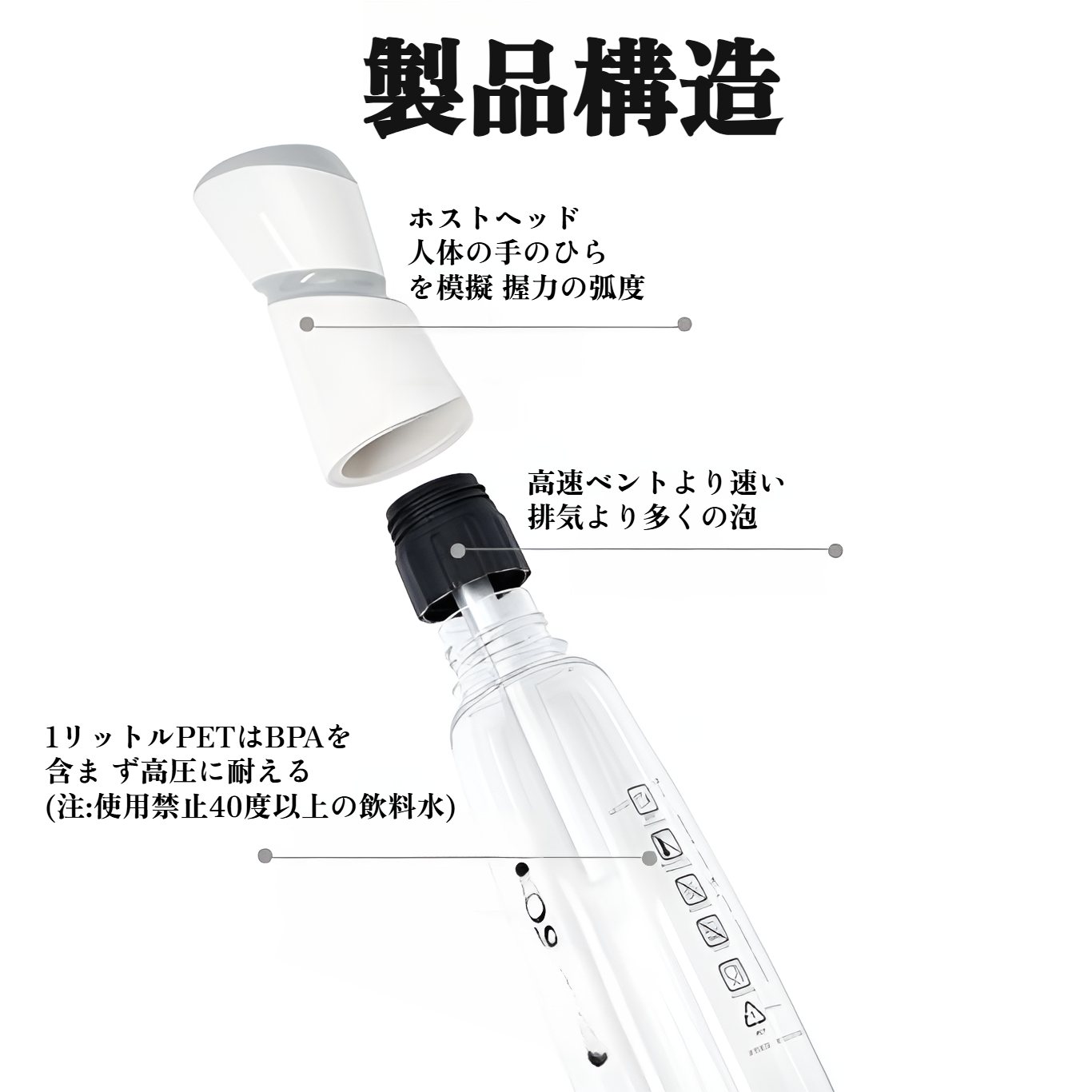 ポータブルソーダ水マシン、家庭用炭酸水マシン、炭酸飲料マシン、業務用炭酸水マシン