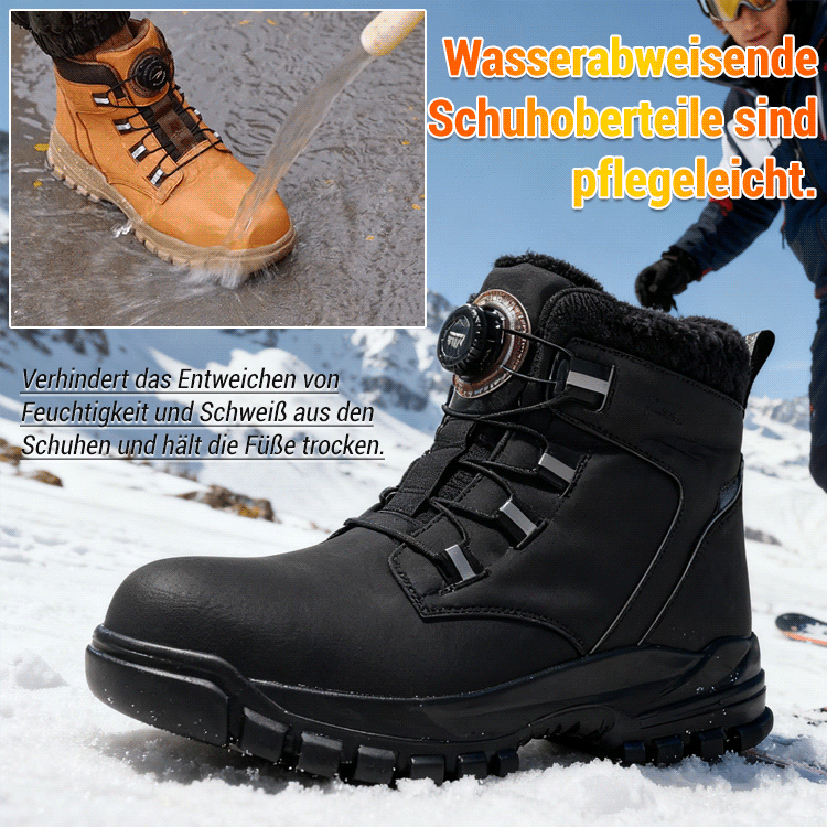 Stichfeste, warme Martin-Stiefel