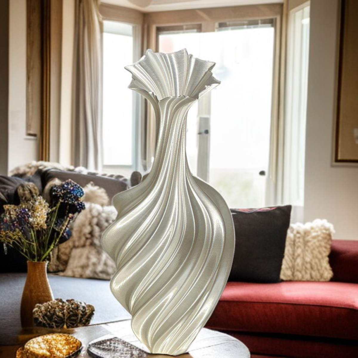 Vintage abstraktní váza