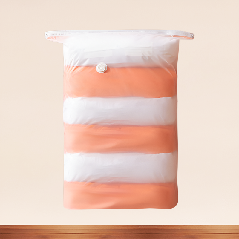 ポンプ不要圧縮袋